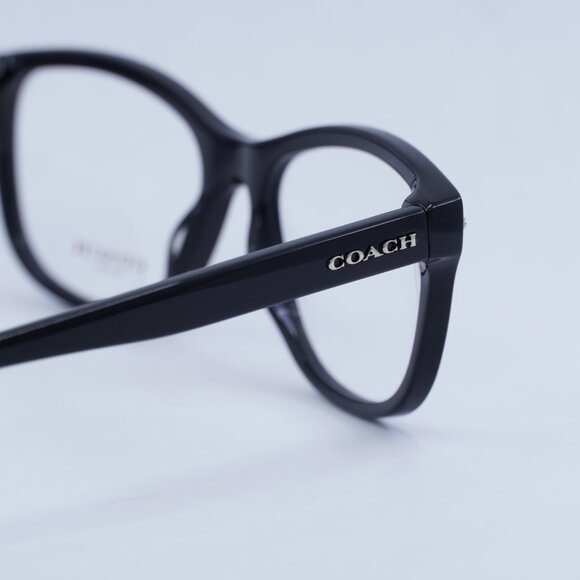🕶️ New Coach HC6095 5420 Eyeglasses - Black Frame 52mm - Picture 6 of 12